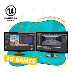 Unreal Engine 4. Игровой движок - КИБЕРшкола программирования для детей, компьютерные курсы для школьников, начинающих и подростков - KIBERone г. Хорошевский