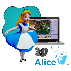 Alice 3d - КИБЕРшкола программирования для детей, компьютерные курсы для школьников, начинающих и подростков - KIBERone г. Хорошевский