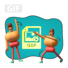 Gif-анимация - КИБЕРшкола программирования для детей, компьютерные курсы для школьников, начинающих и подростков - KIBERone г. Хорошевский