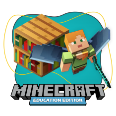 Minecraft Education - КИБЕРшкола программирования для детей, компьютерные курсы для школьников, начинающих и подростков - KIBERone г. Хорошевский