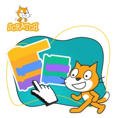 Scratch. Продвинутый уровень – создаём игры, как маленькие разработчики! - КИБЕРшкола программирования для детей, компьютерные курсы для школьников, начинающих и подростков - KIBERone г. Хорошевский