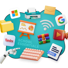 Цифровая база для школьника - КИБЕРшкола программирования для детей, компьютерные курсы для школьников, начинающих и подростков - KIBERone г. Хорошевский