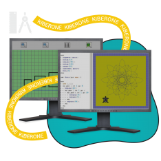 Исполнители чертежник и черепашка - КИБЕРшкола программирования для детей, компьютерные курсы для школьников, начинающих и подростков - KIBERone г. Хорошевский