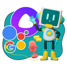 Голосовой помощник Алиса - КИБЕРшкола программирования для детей, компьютерные курсы для школьников, начинающих и подростков - KIBERone г. Хорошевский