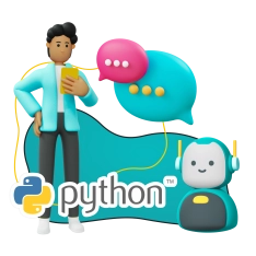 Умный чат-бот на Python на Telegram - КИБЕРшкола программирования для детей, компьютерные курсы для школьников, начинающих и подростков - KIBERone г. Хорошевский