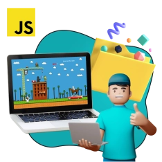 JavaScript + AI. Проектное обучение + геймификация + AI-помощники - КИБЕРшкола программирования для детей, компьютерные курсы для школьников, начинающих и подростков - KIBERone г. Хорошевский