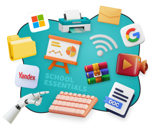 Цифровая база для школьника - КИБЕРшкола программирования для детей, компьютерные курсы для школьников, начинающих и подростков - KIBERone г. Хорошевский